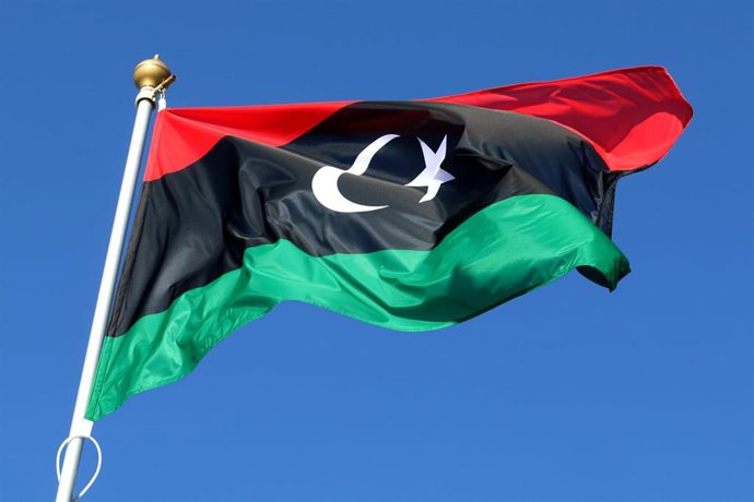 Archivo - Bandera de Libia (Archivo)