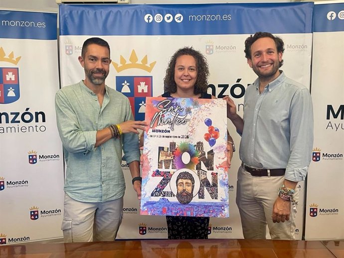 La autora de Torrente de Cinca, Noemí Ruiz, gana el concurso con una obra que reúne algunos de los principales símbolos festivos y patrimoniales de la ciudad