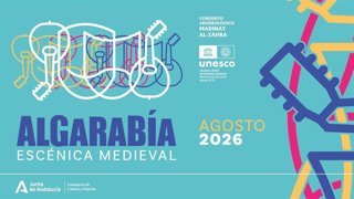Cartel de 'Algarabía. Escénica Medieval'.