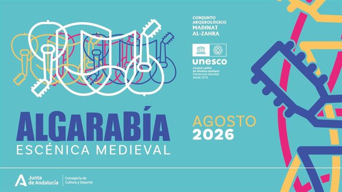 Cartel de 'Algarabía. Escénica Medieval'.