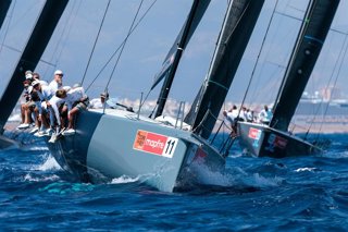 'Hispania', primer líder de la 44 Copa del Rey Mapfre en la clase ABANCA ORC 0