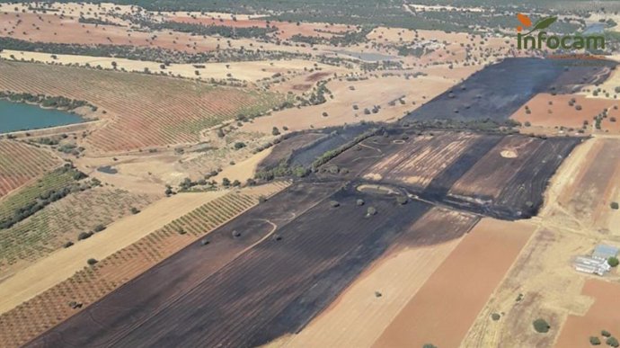 Incendio declarado en Retuerta del Bullaque.