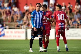 July 18, 2026, Olot, Barcelona, Spain: Kike García of RCD Espanyol in action during the preseason match between UD Olot and RCD Espanyol at Estadi Municipal Olot on July 18, 2026 in Olot, Spain