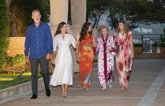 Foto: La Familia Real recibe a una representación de la sociedad balear en el Palacio de Marivent