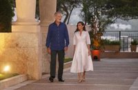 Las mejores imágenes de la recepción de la Familia Real en el Palacio de Marivent