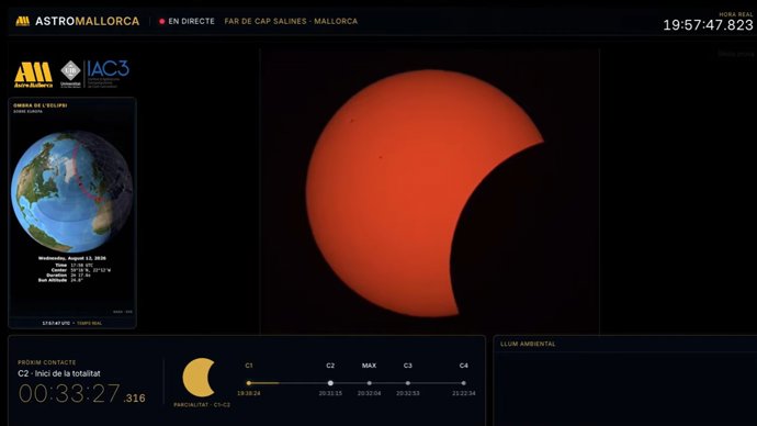 Emisión en directo de AstroMallorca