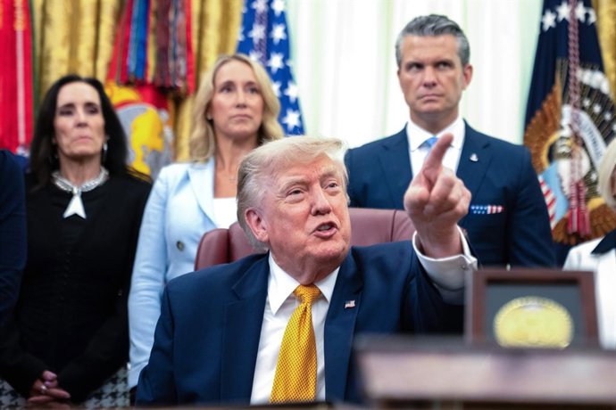 El president dels Estats Units, Donald Trump, en una imatge d'arxiu