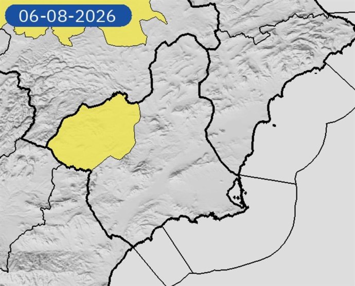 Aviso amarillo por tomentas en el Noroeste de la Región