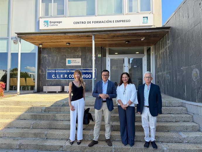 José González en una visita a Vigo este miércoles.