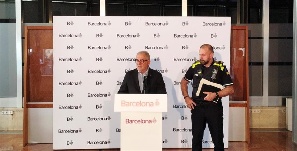 Valls y García Lora en rueda de prensa este miércoles.