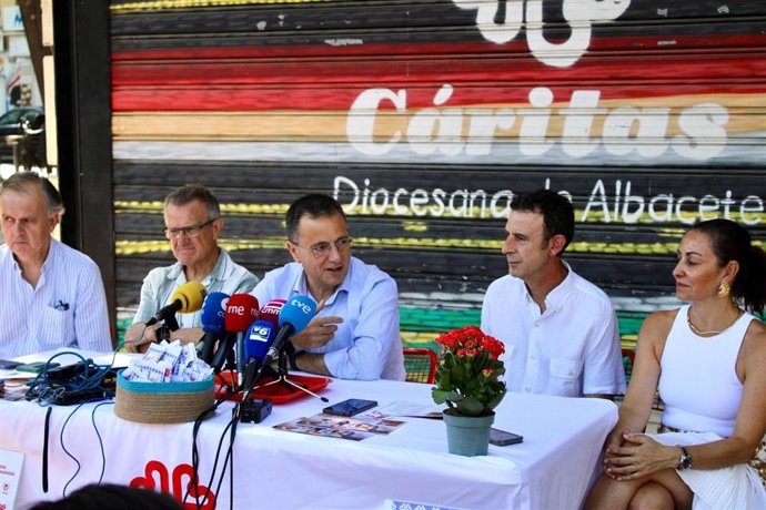 Presentación de la 74º edición de la Tómbola de Cáritas de la Feria de Albacete.