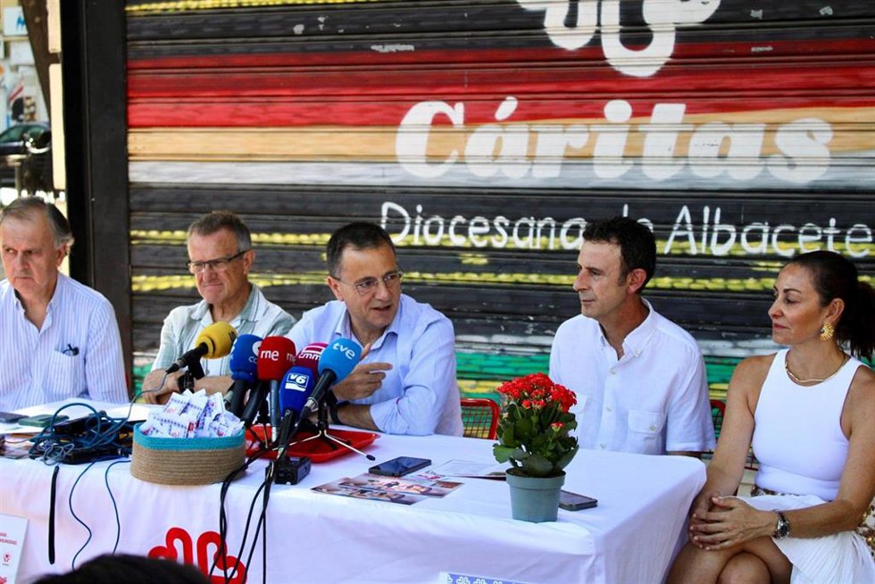 Presentación de la 74º edición de la Tómbola de Cáritas de la Feria de Albacete.