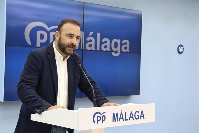 Archivo - El diputado nacional por el PP de Málaga Mario Cortés en una imagen de archivo.