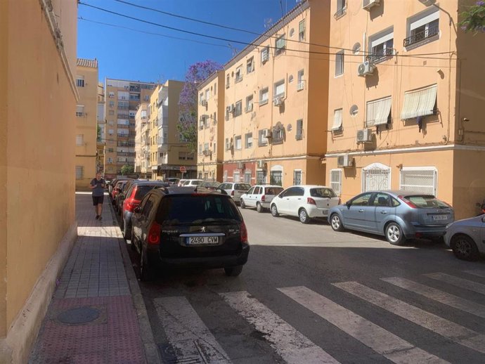Calle Pintor Fortuny, en Almería.