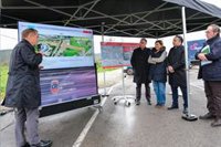 Media asegura que las obras de las variantes de Renedo y Sarón "van en plazo"