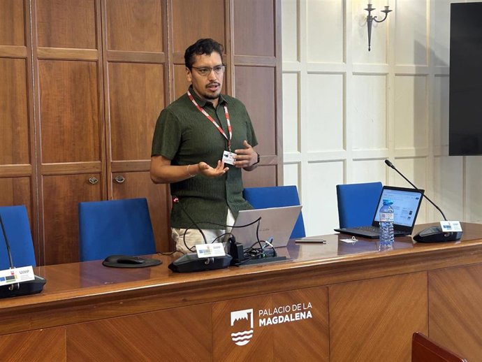 El director del Centro para la Ciberseguridad e Investigación del Cibercrimen (CIC) de Zacatecas (México), Tomás de Jesús Moreno.