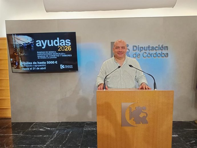 El delegado de Cultura de la Diputación de Córdoba, Gabriel Duque.