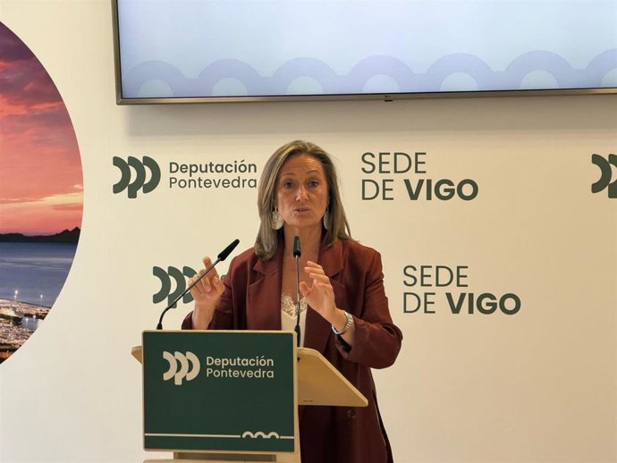 Luisa Sánchez en la rueda de prensa de este miércoles.