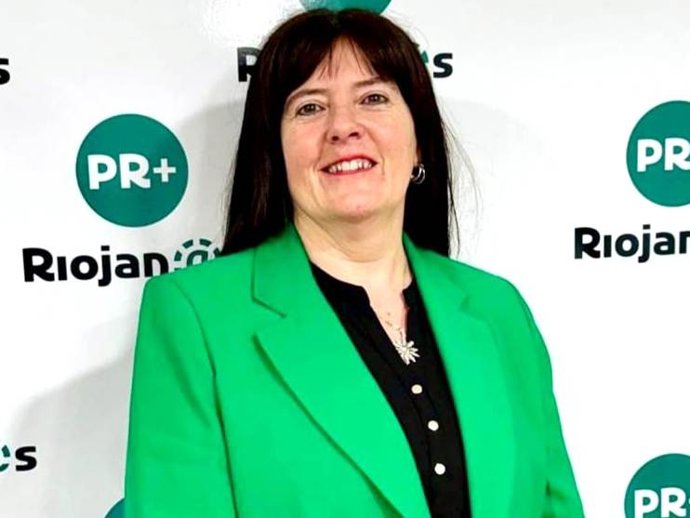 Archivo - La presidenta del PR+Riojan@s, Rita Beltrán.