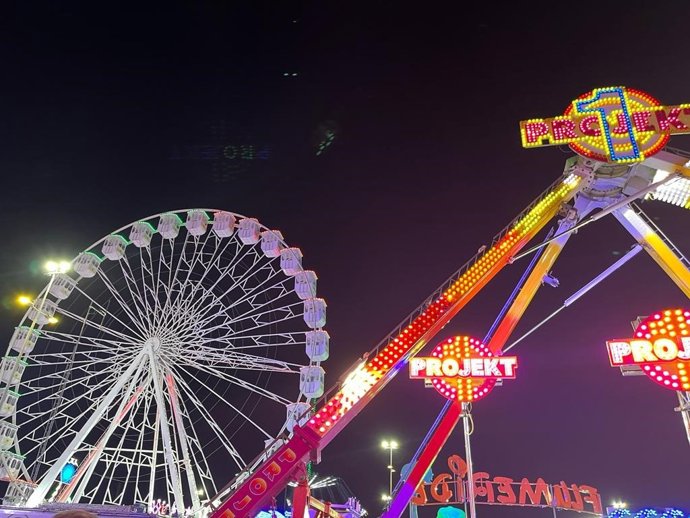 Archivo - Atracciones de la Feria de Murcia