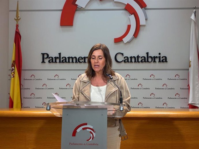 Archivo - La diputada del PRC y candidata del partido a la Presidencia de Cantabria, Paula Fernández