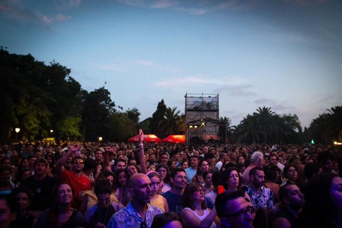 Público de los Conciertos de Viveros