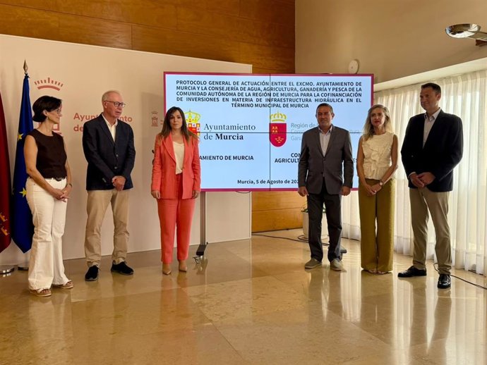 Murcia contará con dos tanques de tormentas y un nuevo colector en su red de saneamiento