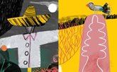 Foto: Latinoamérica.- Las ilustradoras madrileñas Elena Hormiga y Carla Novillo, seleccionadas para el 17 Catálogo Iberoamérica Ilustra