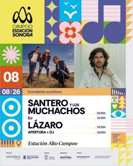 Cartel Campoo Estación Sonora.