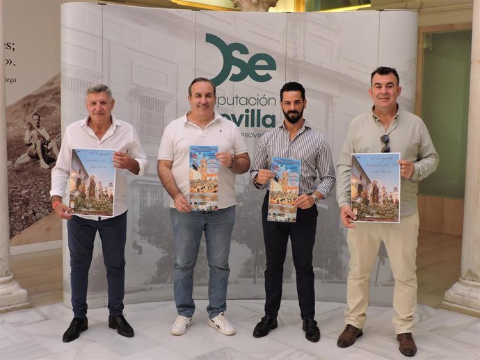 Presentación del cartel de las fiestas patronales de La Puebla de los Infantes (Sevilla).