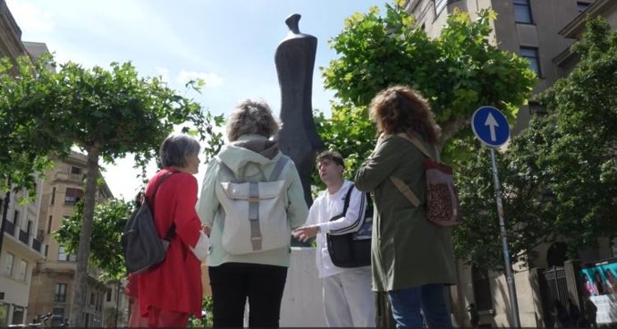 Visita guiada en Pamplona en torno a la pelota vasca.