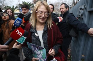 Santiago 3 de agosto 2026. La exmagistrada de la Corte Suprema Angela Vivanco; formalizada por los delitos de cohecho reiterado y lavado de activos en el marco del caso Muneca Bielorrusa declara ante la Fiscalia en  dependencias del OS7 de