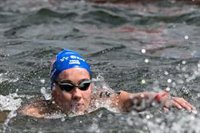 Paula Otero roza el 'top 10' en los 5 km en aguas abiertas del Europeo