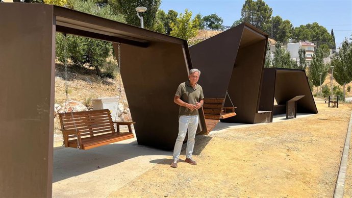 Antonio Losa en el nuevo mirador