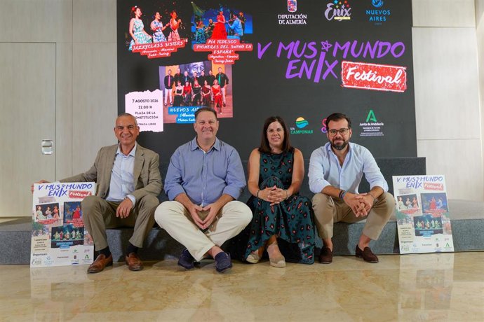 Presentación de la quinta edición del festival Musimundo Enix.