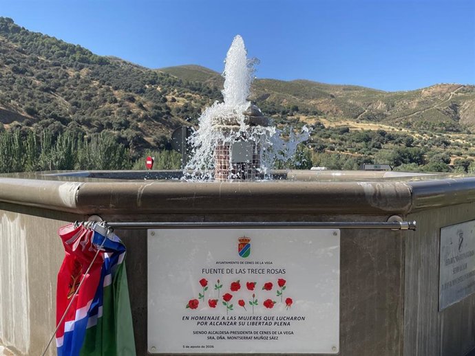 Fuente de las Trece Rosas en Cenes de la Vega.