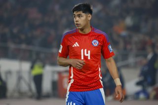 Archivo - Chile.- Darío Osorio dijo presente en eliminación del Midtjylland en Europa League
