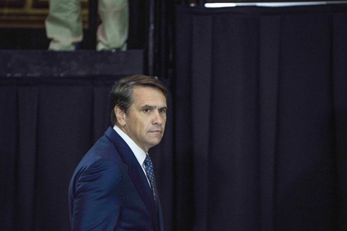 28 de julho de 2026, Washington, Distrito de Columbia, EUA: O procurador-geral interino dos Estados Unidos, Todd Blanche, na homenagem do Congresso ao falecido senador Lindsey Graham (republicano da Carolina do Sul), na Rotunda do Capitólio dos EUA, em Wa