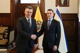 Foto: El ministro de Exteriores de Israel aprovecha su visita a Ecuador para cargar contra el TPI y la CIJ