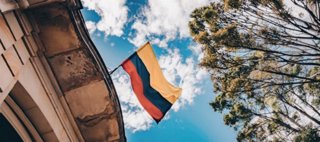 Archivo - Bandera de Colombia. Imagen de archivo