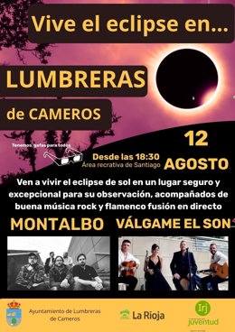 Conciertos en Lumbreras para vivir el eclipse