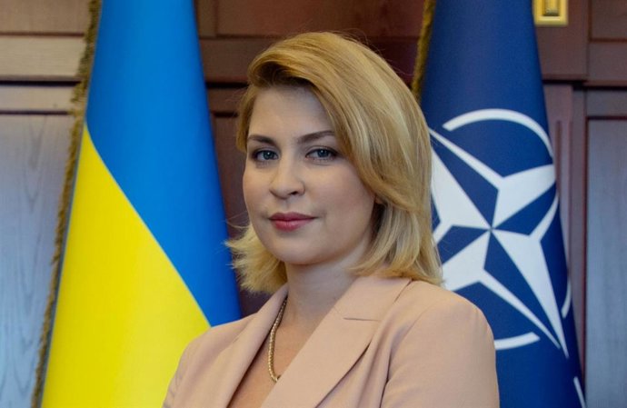 Archivo - Arquivo - Olga Stefanishina, vice-primeira-ministra da Ucrânia
