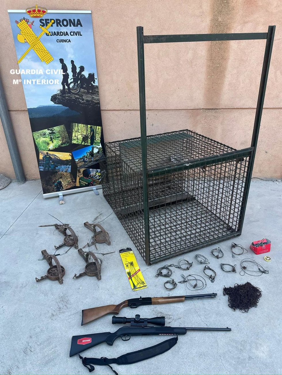 La Guardia Civil detiene a 3 personas por la muerte de un lince ibérico en Cuenca.