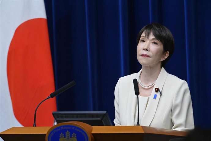 Sanae Takaichi, primera ministra de Japón.