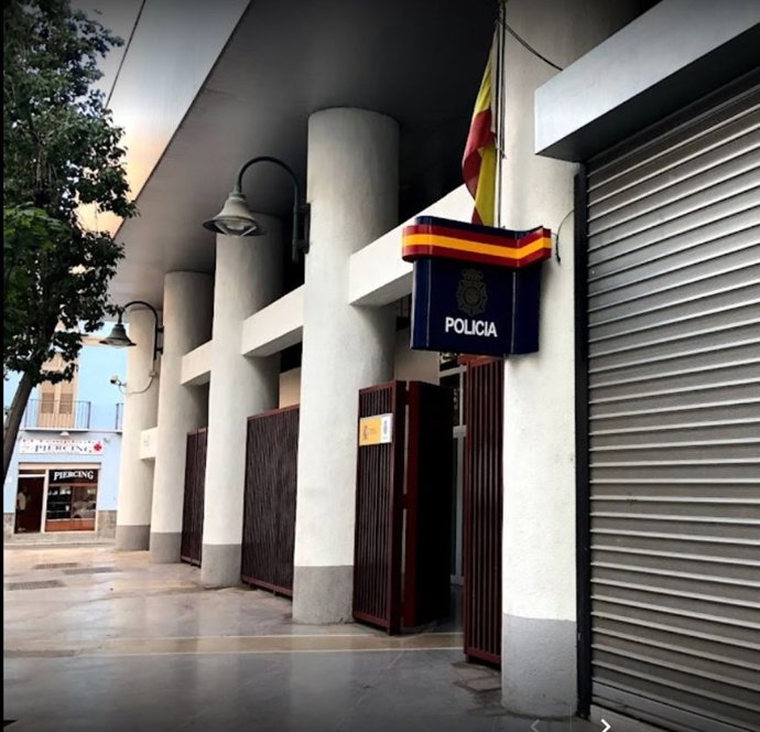 Archivo - Comisaría centro de la Policía Nacional en Málaga.
