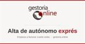 COMUNICADO: Gestoría Online reduce a unas horas el alta de autónomo