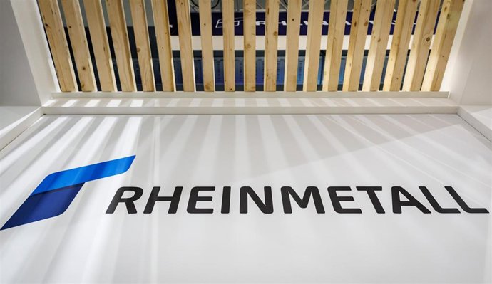 Archivo - Logo de la empresa de armamento Rheinmetall