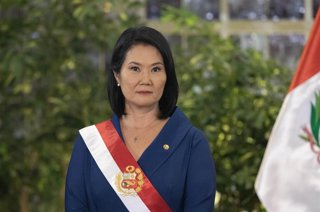 Keiko Fujimori, presidenta de Perú.