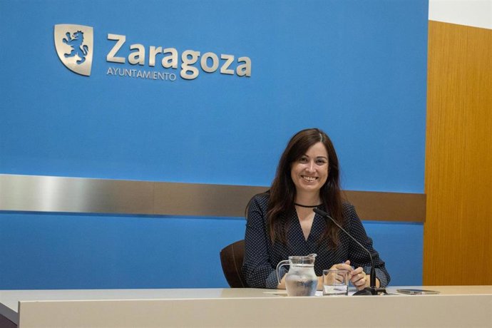 La consejera municipal de Medio Ambiente y Movilidad, Tatiana Gaudes, en rueda de prensa.