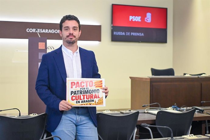 El diputado autonómico del PSOE Aragón, Darío Villagrasa.